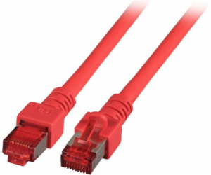 EFB Patchcord Cat6, S/FTP, červený, 2m (K5512.2)