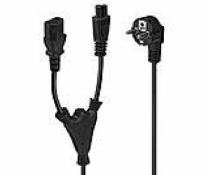 Lindy Schuko IEC C13 & C5 napájecí kabel - 30047