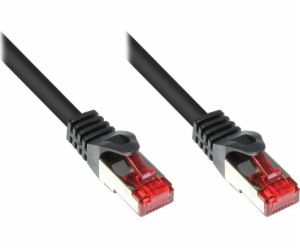 EFB CAT 6 SSTP Patchcord černý 1m (K5515.1)