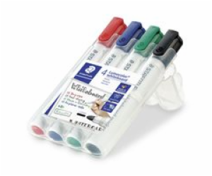 Staedtler BOARD MARKER 351 4 KS. ROUND DRY ERASE (S351WP4)