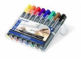 Staedtler STAEDTLER Marker Lumocolor perm 8St Box