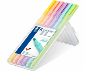 Staedtler STAEDTLER Textmarker triplus pastel 6St Box