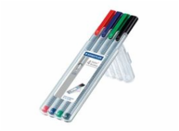 Staedtler Sada 4 Triplus Finelinerů