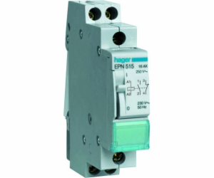 Hager Pulzní relé 16A 230V AC 110V DC 1Z+1R (EPN515)