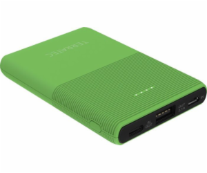 Powerbanka TerraTec P50 5000mAh zelená