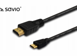 Savio HDMI Mini - HDMI kabel 1,5 m černý (CL-09M)