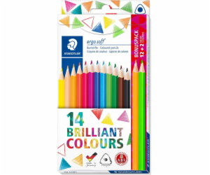 Staedtler STAEDTLER Buntstift ergosoft neon 14ST