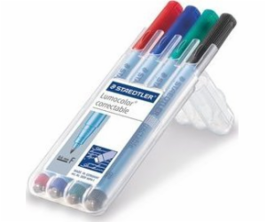 Staedtler STAEDTLER Folienstift Lumocolor correct F 4ST