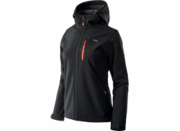 Elbrus SOFTSHELL IVER WO'S BLACK/PICY ORANGE/ASPHALT L