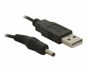 Delock USB kabel USB-A - DC 3.1 x 1.3 mm 1.5 m černý (82377)