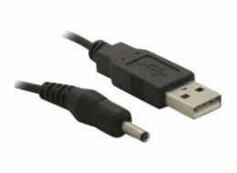 Delock USB kabel USB-A - DC 3.1 x 1.3 mm 1.5 m černý (82377)