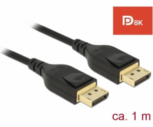 Delock DisplayPort - DisplayPort kabel 1m černý (85658)