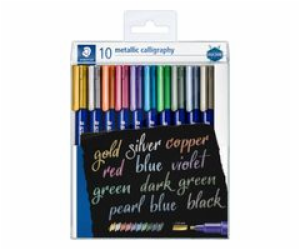 Staedtler Metalické kaligrafické pero 2,8 mm 10 barev