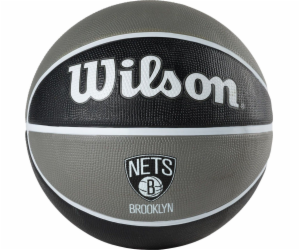 Wilson NBA Team Brooklyn Nets Ball Black and Grey, veliko...