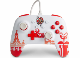 Kabelová podložka PowerA Mario Red & White (1519186-01)