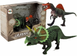 LeanToys Dinosaurus figurka 2 ks Spinosaurus, Triceratops