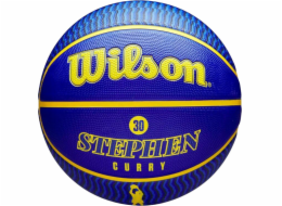 Wilson Ball NBA Player Icon Stephen Curry WZ4006101XB7 Modrá, velikost 7