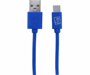 USB 2GO USB-A - USB-C kabel 1 m Bílý (795926)