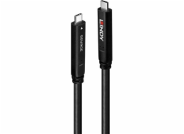 Lindy USB-C - USB-C USB kabel 10 m černý (43333)