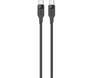 Usams USB-C - USB-C USB kabel 1,2 m černý (není skladem)