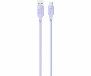 Usams USB-A - USB-C USB kabel 1,2 m fialový (není skladem)