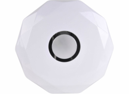 Polux stropní svítidlo Plafon DIAMOND stropní svítidlo 313508 Polux přisazené geometrické LED svítidlo 36W 3000K - 6500K koupelna bílá