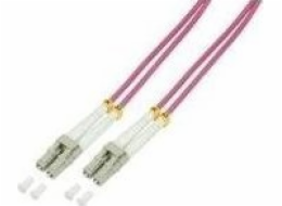 LogiLink Logilink - Patch-Cable - LC Multi- Mode (M) - LC Multi- Mode (M) - 1 m - skleněné vlákno - 50/125 Mikrometr - OM4 - bez halogenů (FP4LC01)