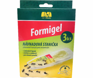 Návnada na hubení mravenců past domeček 3 ks FORMIGEL