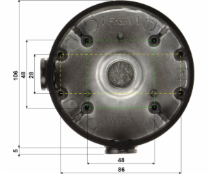 Dahua Technology PFA139-B DRŽÁK KAMERY DAHUA