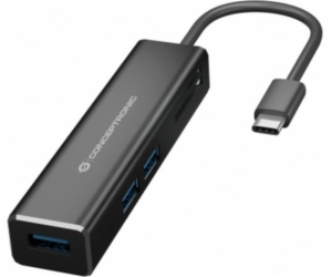 Conceptronic USB adaptér CONCEPTRONIC 3portový USB-C->USB...