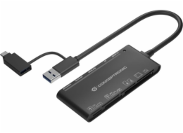 Czytnik Conceptronic CONCEPTRONIC Čtečka karet USB3.0+/C SD,MicroSD,MMC,M2,CF sw