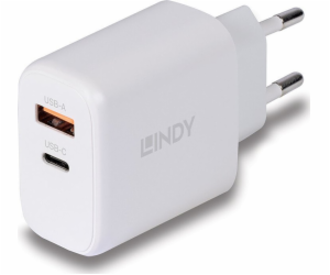 Lindy nabíječka 65W USB-A & C GaN nabíječka