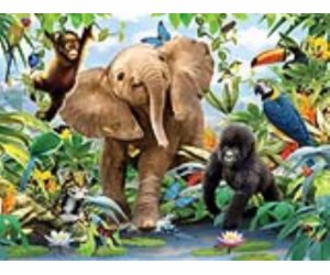 PUZZLE - Junior Jungle 100 ks