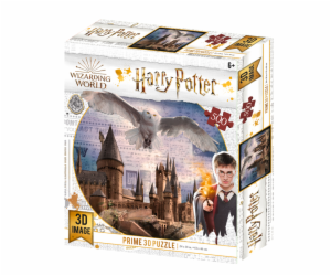 PUZZLE - Harry Potter - Bradavice a Hedvika 500 dílků