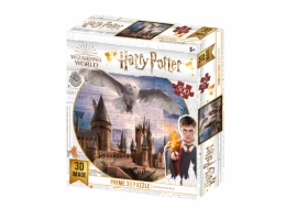 PUZZLE - Harry Potter - Bradavice a Hedvika 500 dílků