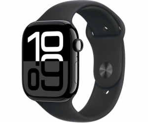 Apple Watch 10 46mm GPS+4G Alu Sport M/L Jet Black/Black