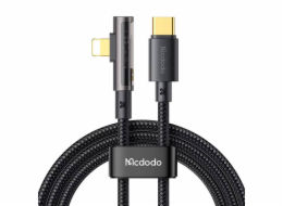 USB-C to Lightning 90-degree Cable McDodo CA-3390 36W 1.2m (black)