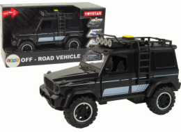 LeanToys Off-Road Car 1:14 Friction Drive Black