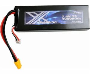 Amewi  Zubehör LiPo Akku 2S 7,4V 4000mAh 45C pevné pouzdr...