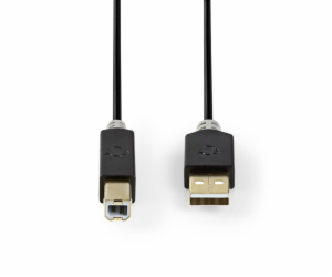 Nedis CCBW60100AT20 - USB 2.0 kabel | A Zástrčka - B Zást...