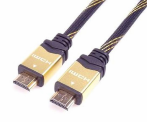 PremiumCord HDMI 2.0 High Speed + Ethernet kabel HQ, zlac...