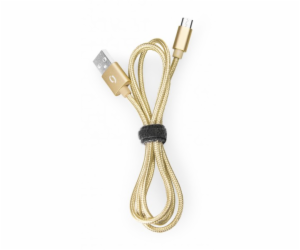 ALIGATOR PREMIUM Datový kabel 2A, USB-C zlatý