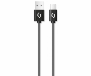 ALIGATOR Datový kabel POWER 3A, USB-C 1m černý