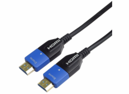 PremiumCord Ultra High Speed HDMI 2.1 optický kabel 8K@60Hz 4K@120Hz 15m zlacený