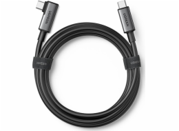 UGREEN Right Angle USB-C to USB-C Link Cable 5m Black