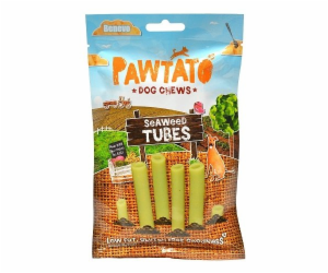 Benevo Odměna pro psy Pawtato Tubes Seaweed 90g