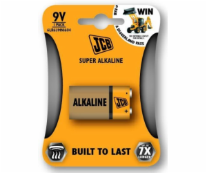 JCB SUPER alkalická baterie 6LR61/9V, blistr 1 ks