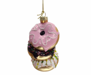 Christmas Touch Hračky na vánoční stromeček Donut, 10 cm