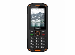 BAZAR - EVOLVEO StrongPhone X5, vodotěsný odolný Dual SIM telefon, černo-oranžová - Poškozený obal (Komplet)