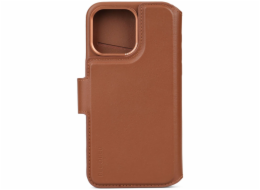 Decoded Leather Detachable Wallet for iPhone 15 Pro Tan